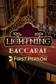 First Person Lightning Baccarat