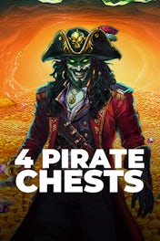 4 Pirate Chests