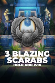 3 Blazing Scarabs Hold and Win